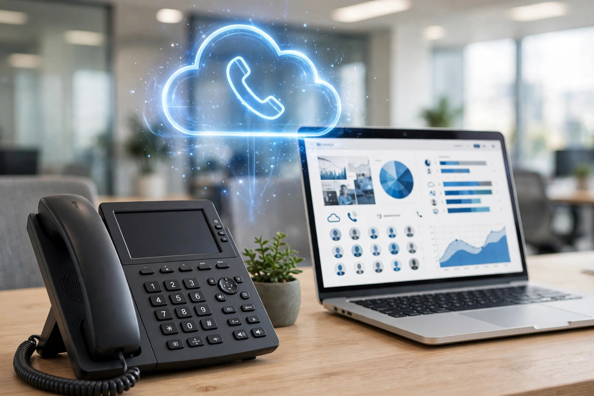Centralita virtual VoIP para empresas con telefonía cloud, movilidad y atención profesional
