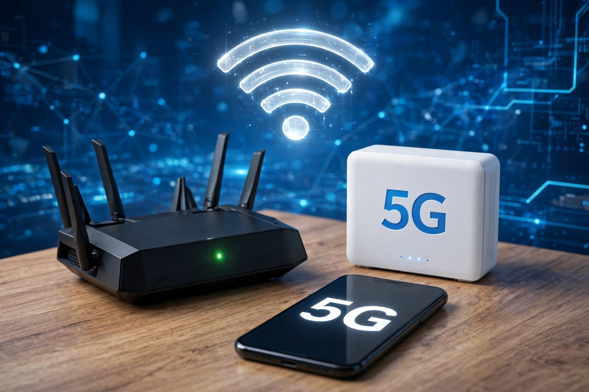 Conectividad empresarial con fibra, móvil, internet y redes profesionales